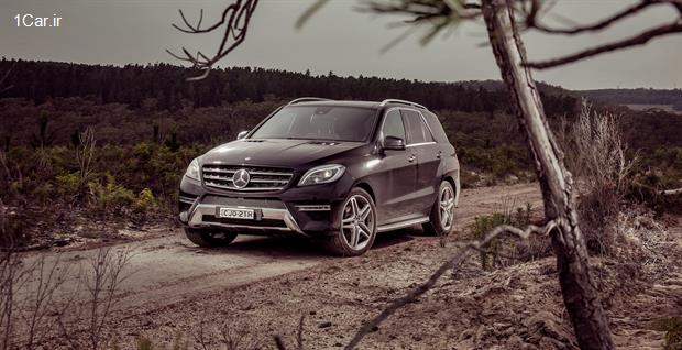مرسدس بنز ML350 Blue Tec مدل 2014 شاسیبلندهای لوکس در مقابل یکدیگر
